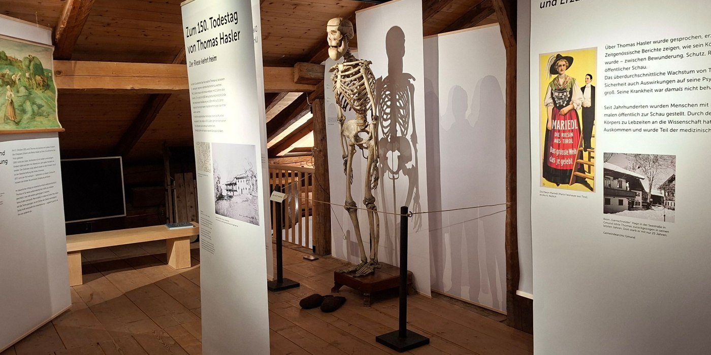 Riese Thomas Hasler_Ausstellung &copy; Jagerhaus Gmund, Maria Prenzel, &copy; Ines Wagner