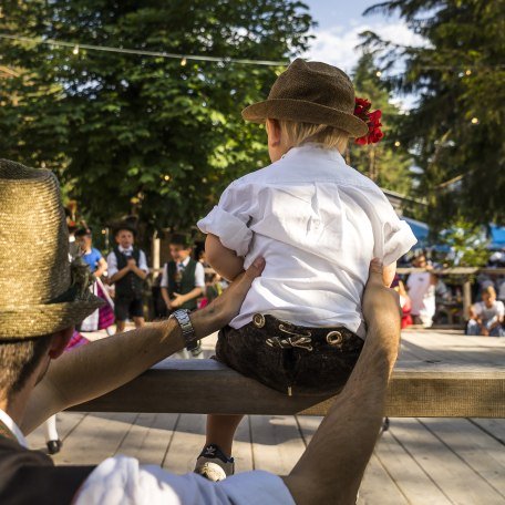 Waldfest mit Kind