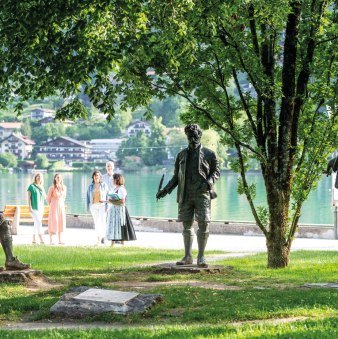 Skulpturengruppe im Kurpark Rottach-Egern, © Der Tegernsee, Thomas Plettenberg Skulpturengruppe im Kurpark Rottach-Egern, © Der Tegernsee, Thomas Plettenberg