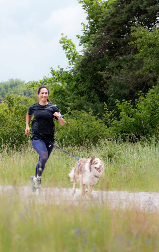 Canicross, &copy; M.Deppen