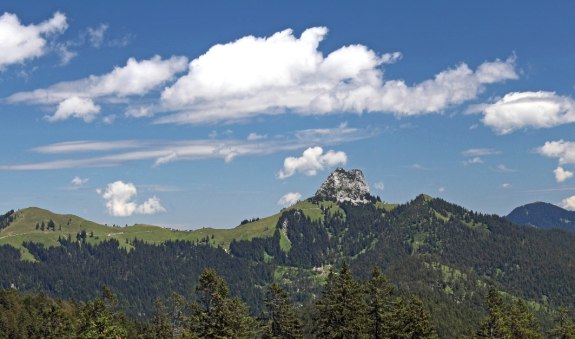 Hochalm - Blick zum Ro&szlig;- u. Buchstein, &copy; Gemeinde Kreuth