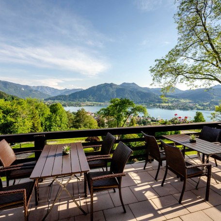 Fr&uuml;hst&uuml;cksterrasse Hotel Der Westerhof, &copy; im-web.de/ Tourist Information Tegernsee