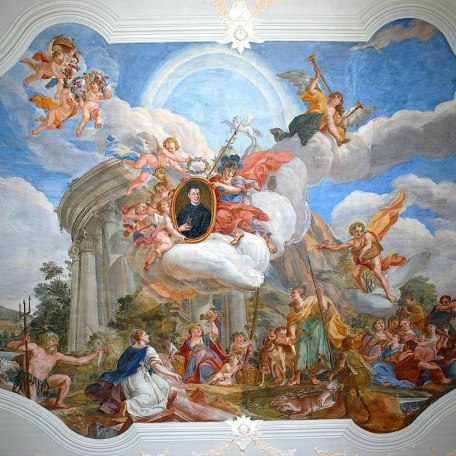 Barocksaal_Deckenfresko Barocksaal_Deckenfresko