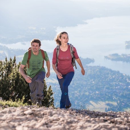 Wandern am Wallberg mit Tegernseeblick, © Hansi Heckmair