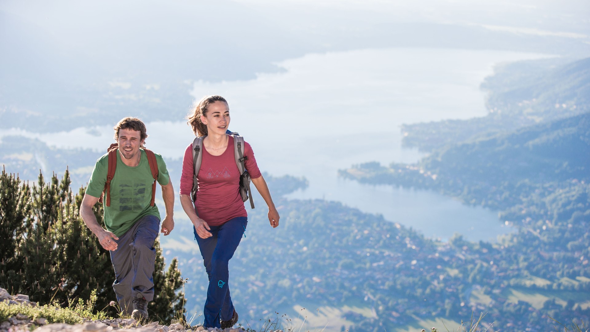 Hiking at the Tegernsee