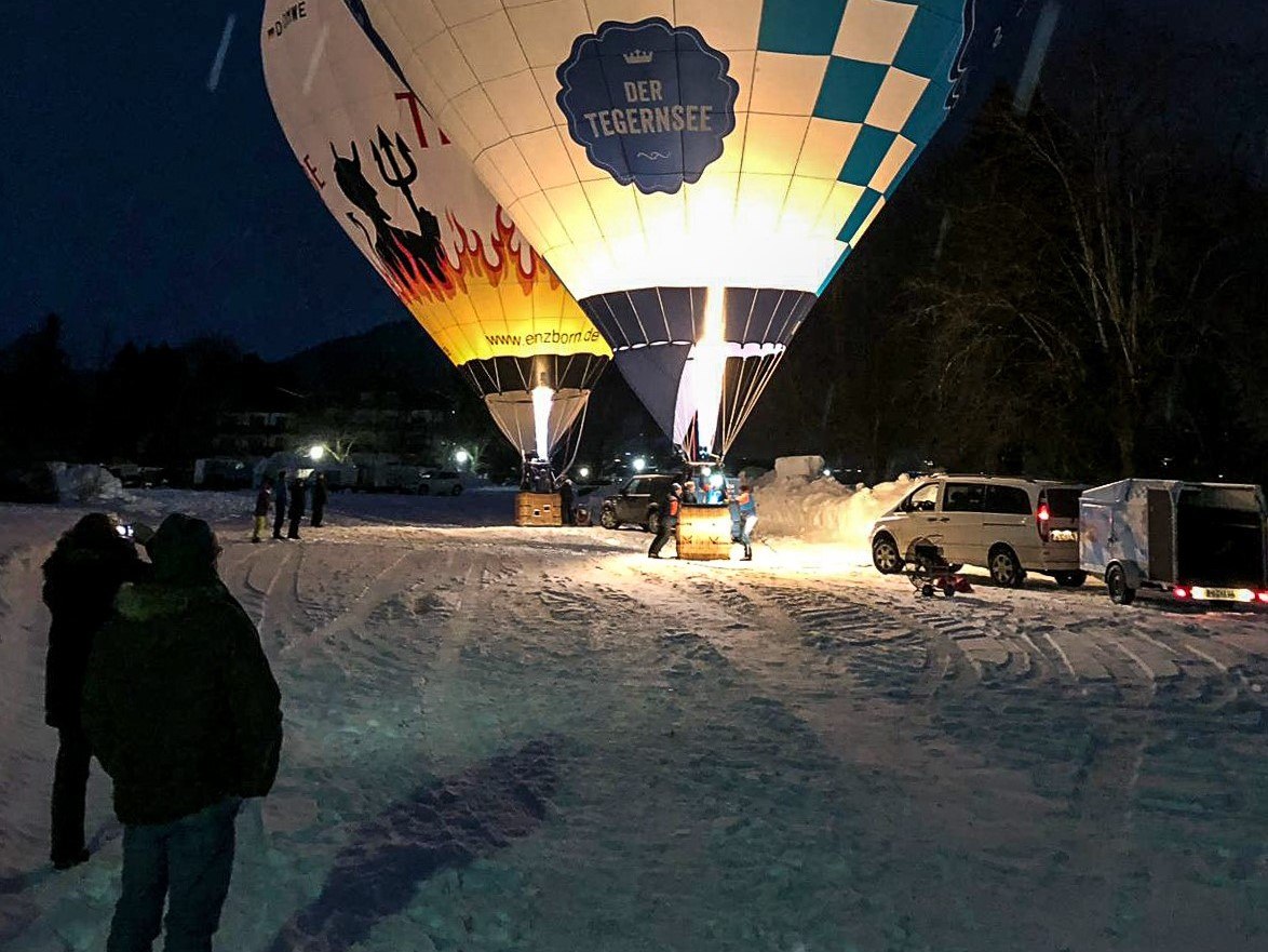 Montgolfiade Ballonglühen, © Der Tegernsee