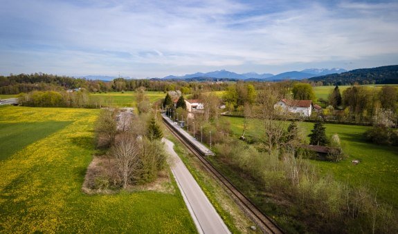 Bahnhof Darching, © Alpenregion Tegernsee Schliersee Bahnhof Darching, © Alpenregion Tegernsee Schliersee