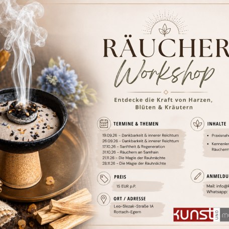 R&auml;ucherworkshop bei Kunst und mehr, &copy; Marielle Priewe