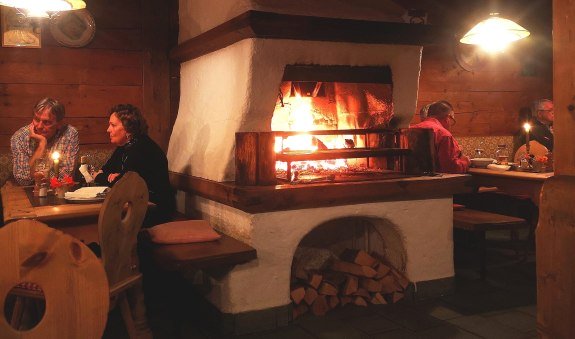 enzianhuette-kamin, © Enzianhütte