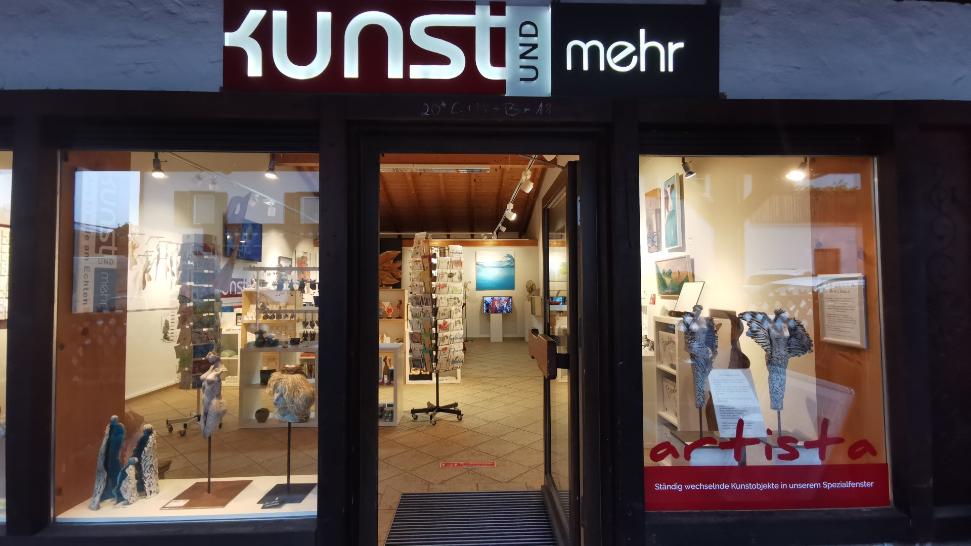 Galerie Eingang, © Galerie Kunst und mehr Galerie Eingang, © Galerie Kunst und mehr