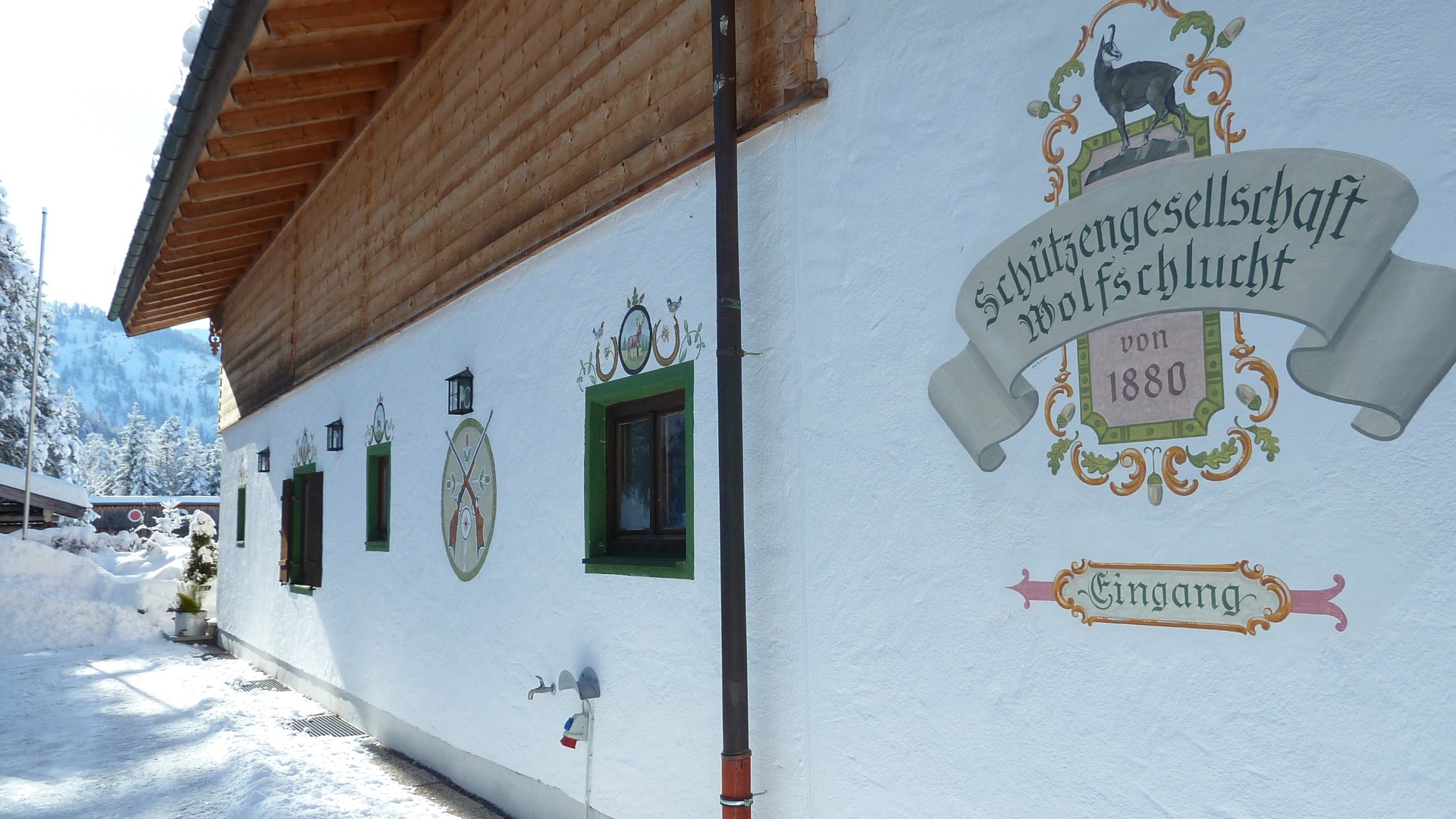 Sch&uuml;tzenhaus Sch&uuml;tzengesellschaft Wolfsschlucht, &copy; Der Tegernsee