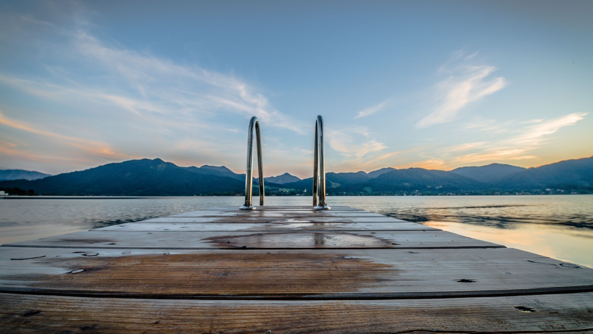 Ein Steg am Tegernsee, © Peter Prestl