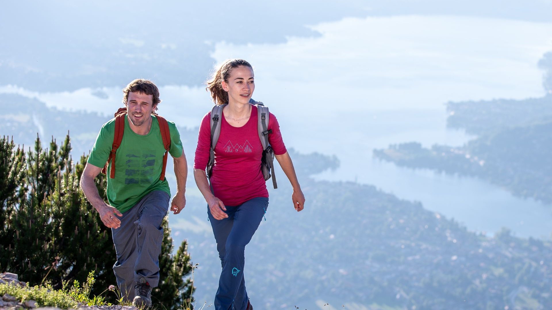 Wandern am Wallberg mit Tegernseeblick, © Hansi Heckmair