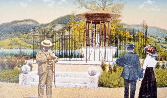 Brunnenhaus "Ludwigsquelle", © Gemeindarchive Bad Wiessee
