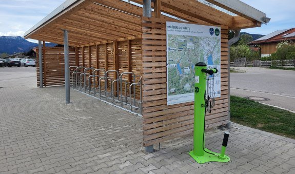 Fahrradständer, © TTT A.Kimpfbeck