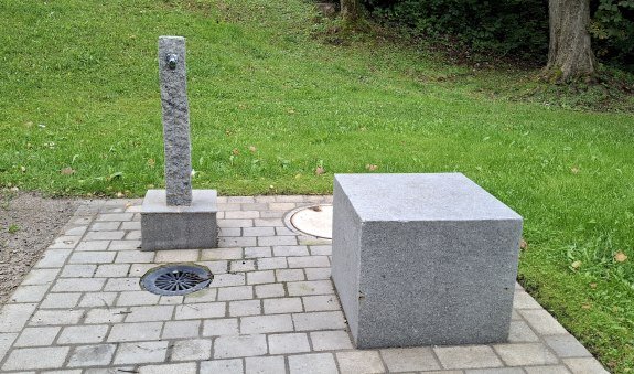 Trinkwasserbrunnen Seeuferanlage, © Gemeinde Gmund