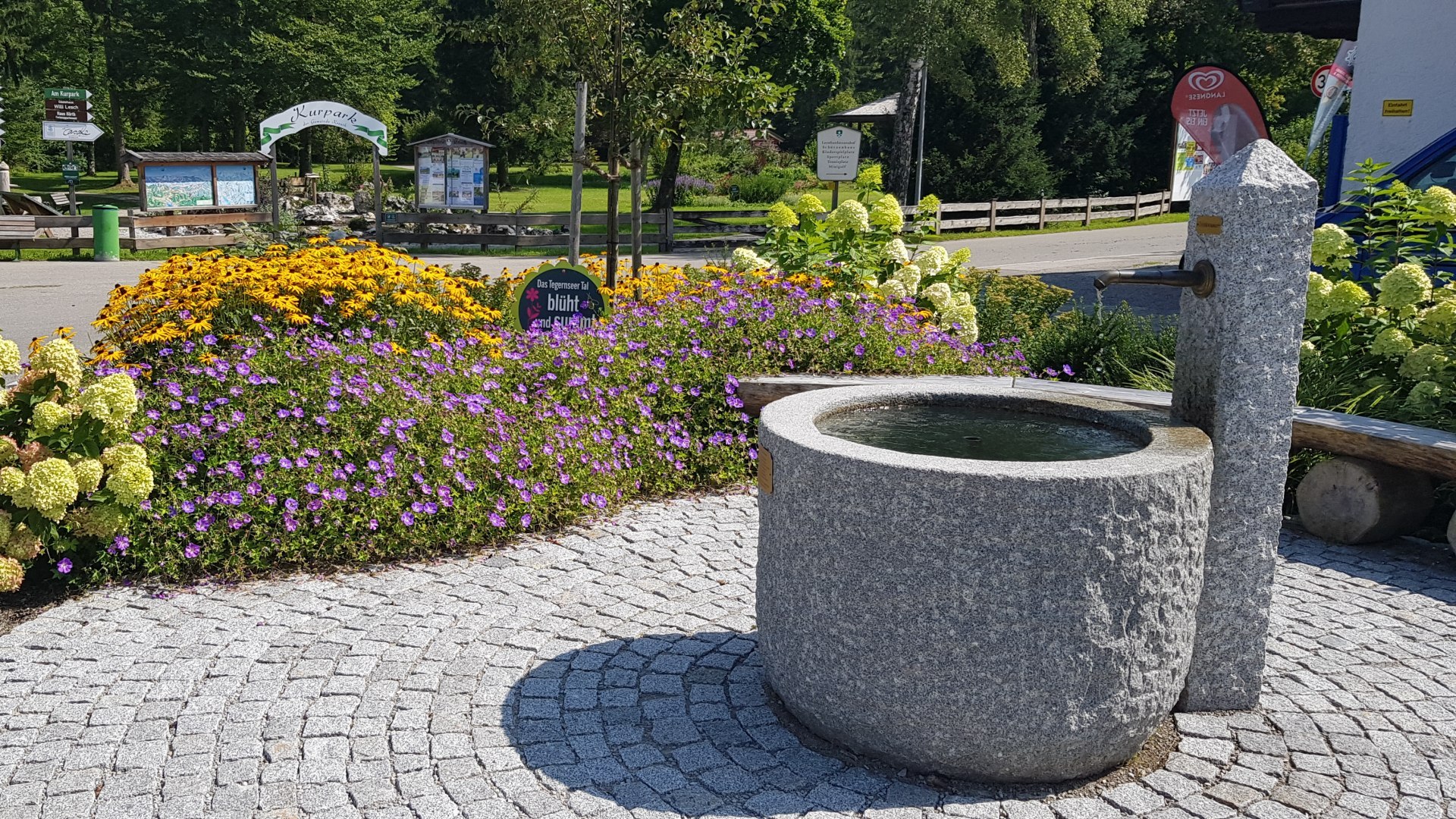 Trinkbrunnen am Tegernsee, © Andreas Kimpfbeck