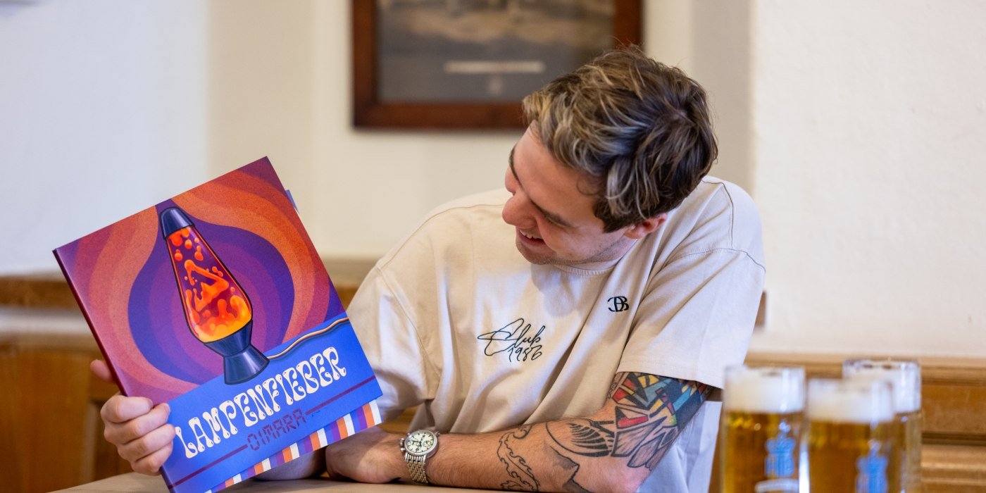 Die erste Vinyl vom Oimara ist ein Doppelalbum und hei&szlig;t "Lampenfieber"