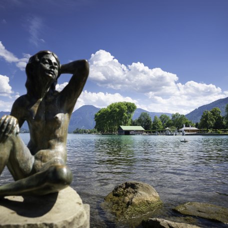 Bad Wiessee Statue am See, © Der Tegernsee, Dietmar Denger