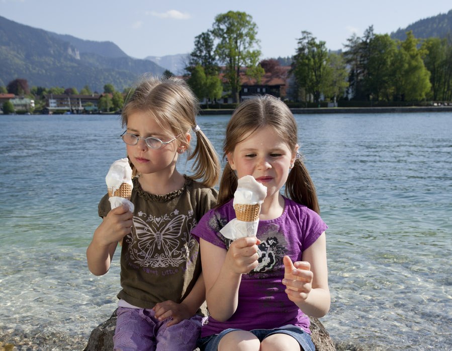 Kinder am Tegernseer Seeufer, © Bernd Ritschel