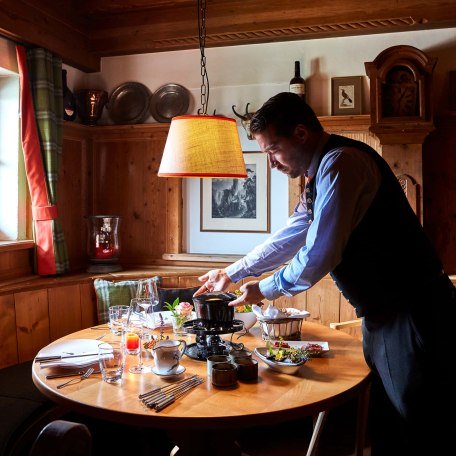 Kreuther Fondue Stube, © Hotel Bachmair Kreuth-Weißach Kreuther Fondue Stube, © Hotel Bachmair Kreuth-Weißach