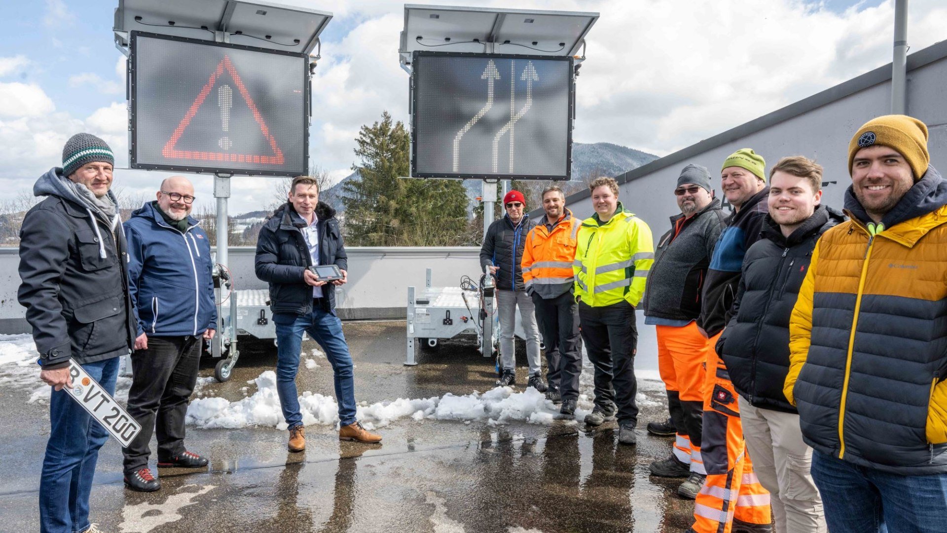 Verkehrsleitsystem, © Der Tegernsee (Thomas Plettenberg)