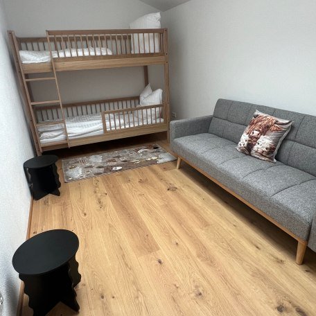 Kinderzimmer mit Stockbett und Schlafsofa, &copy; Maria Schuster