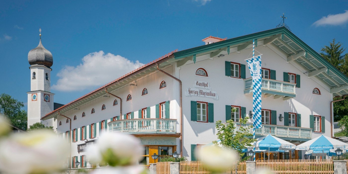Gasthof Herzog Maximilian, © Der Tegernsee, Foto: Dietmar Denger Gasthof Herzog Maximilian, © Der Tegernsee, Foto: Dietmar Denger