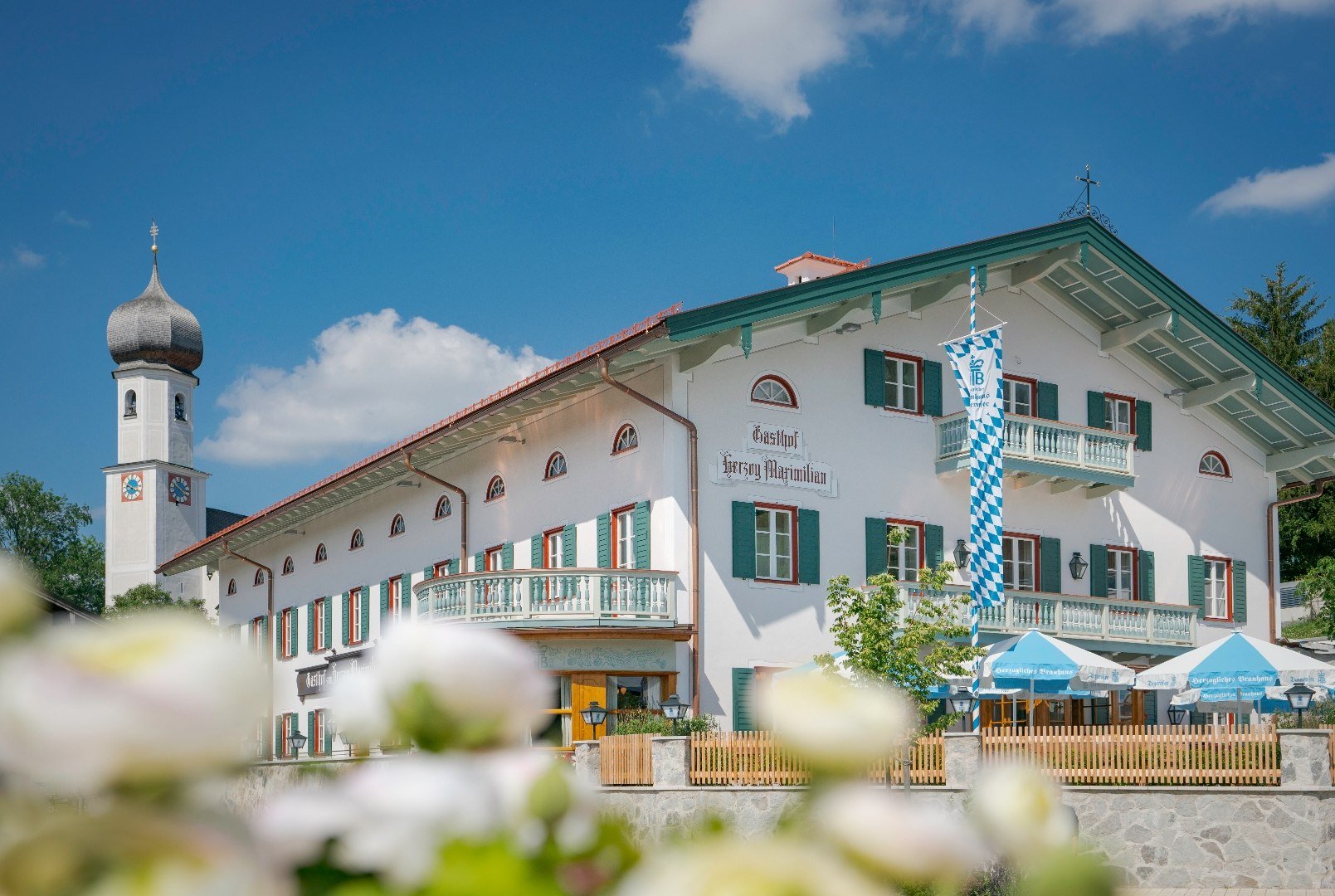 Gasthof Herzog Maximilian, © Der Tegernsee, Foto: Dietmar Denger Gasthof Herzog Maximilian, © Der Tegernsee, Foto: Dietmar Denger