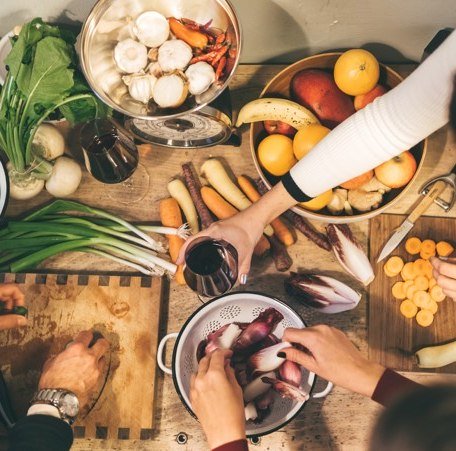 Kochen mit allen Sinnen, &copy; vhs Oberland