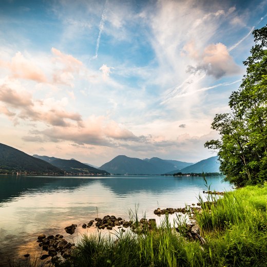 Seeufer in Bad Wiessee, &copy; Peter Prestel
