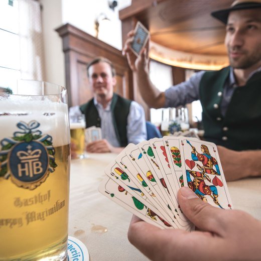 Stammtisch Schafkopfen, &copy; Hansi Heckmaier