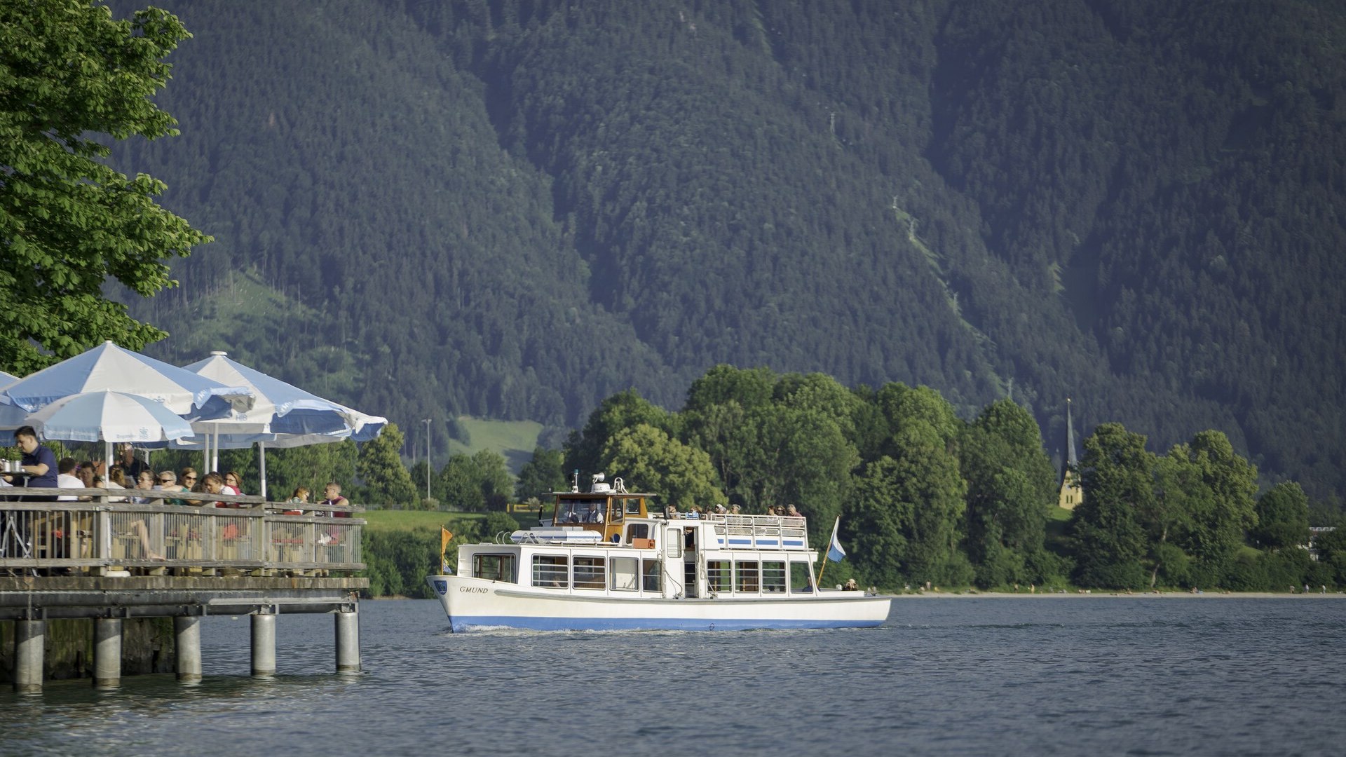 Schiff auf dem Tegernsee, &copy; Der Tegernsee (Dietmar Denger)