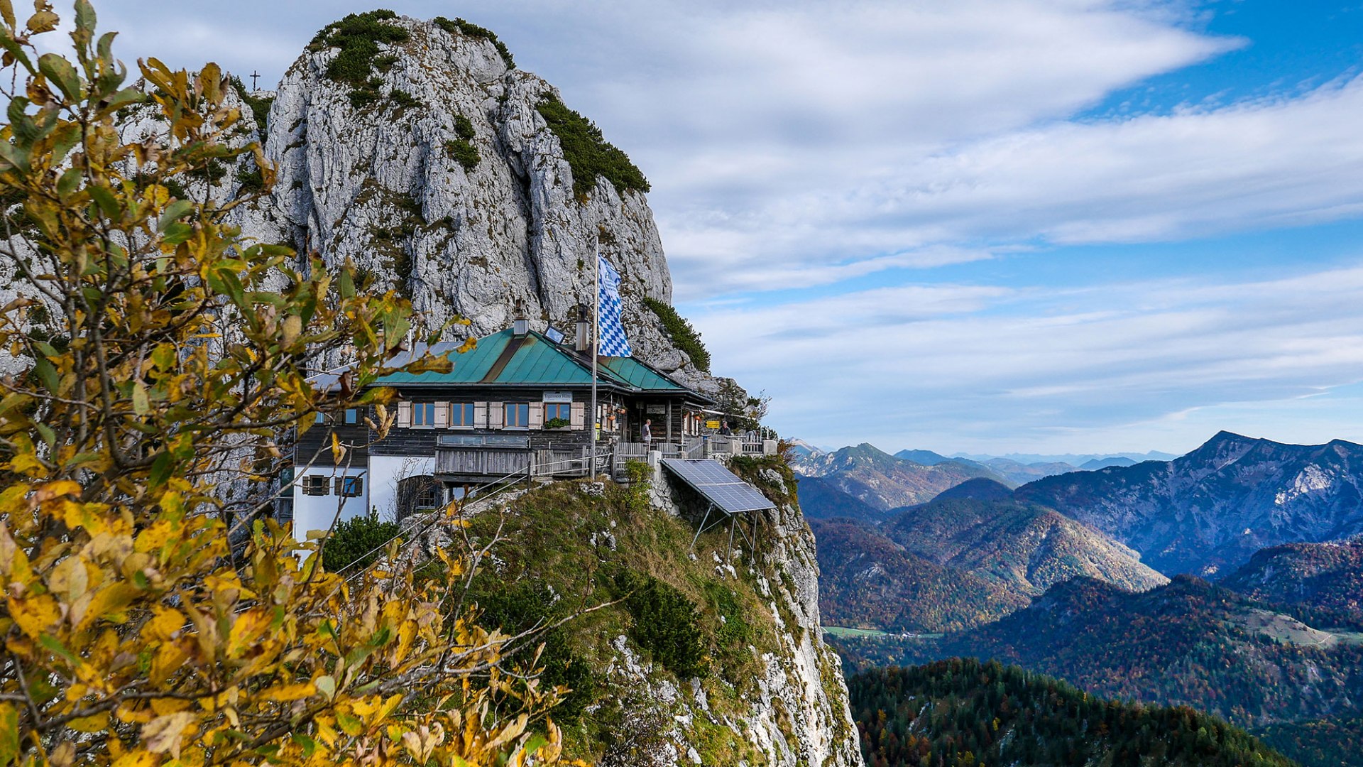 Tegernseer H&uuml;tte Westansicht, &copy; Isabelle Munstermann