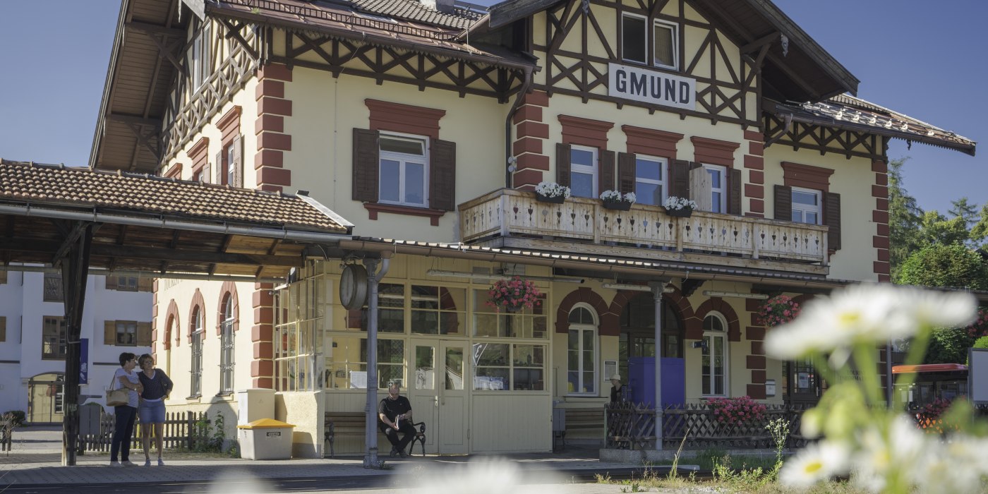 Bahnhof Gmund am Tegernsee, © TTT - Dietmar Denger
