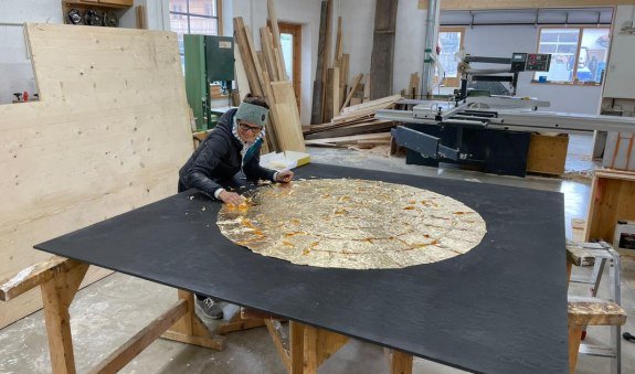 251110_Goldrausch_Vogt, © Kunstakademie Tegernsee