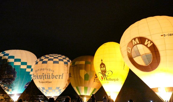 Montgolfiade Abend, © Max Luther