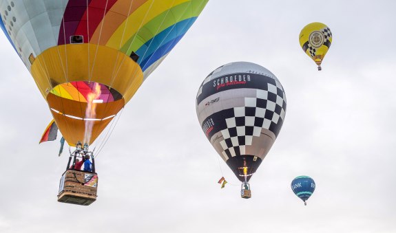 Deutsche Meisterschaft Hei&szlig;luftballon , &copy; Thomas Plettenberg