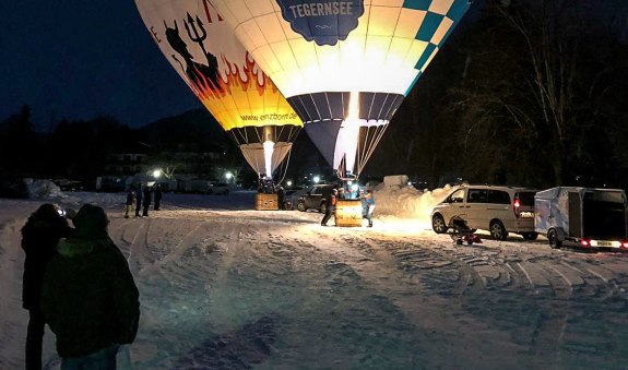 Montgolfiade Ballonglühen, © Der Tegernsee