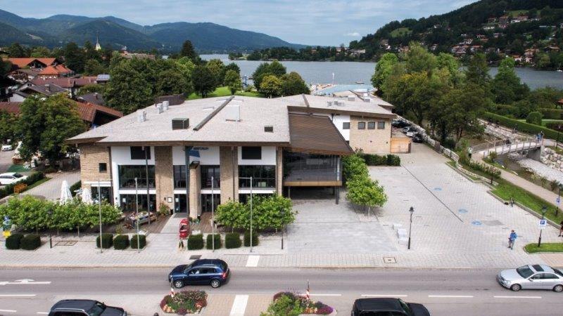 Seeforum Rottach-Egern aus der Vogelperspektive