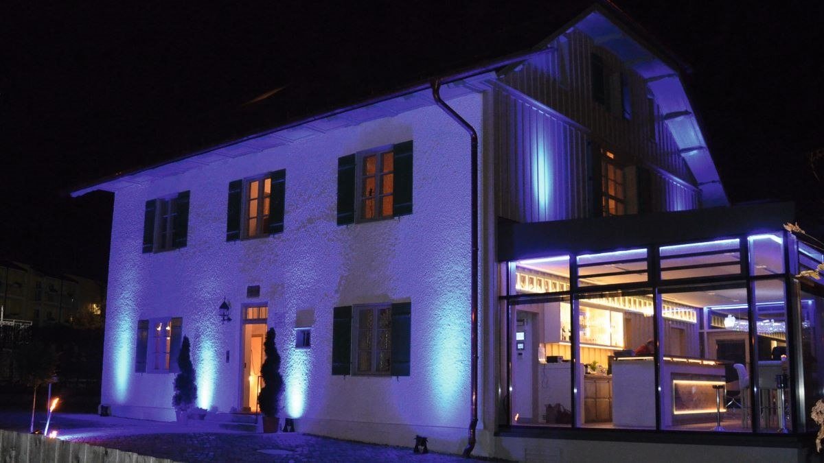 Bild - Stieler-Haus-beleuchted Bild - Stieler-Haus-beleuchted