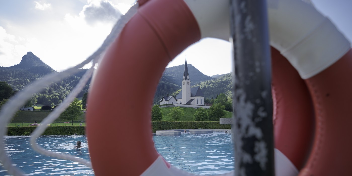 Warmfreibad Kreuth, © Dietmar Denger Warmfreibad Kreuth, © Dietmar Denger