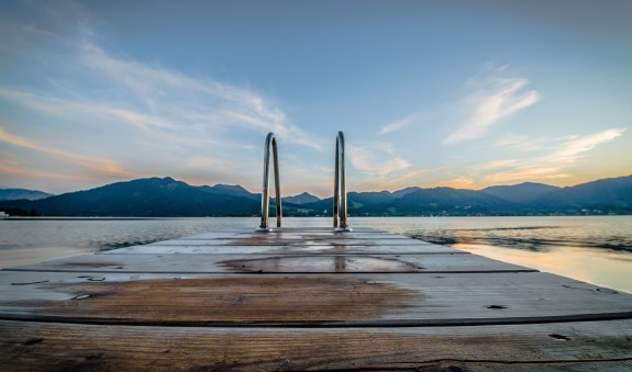 Ein Steg am Tegernsee, © Peter Prestl
