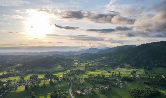 Blick Richtung Gmund Gasse und Ostin, © Alpenregion Tegernsee Schliersee