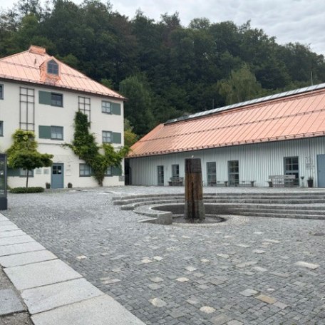 Quirinal_Innenhof mit Brunnen