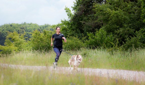 Canicross, &copy; M.Deppen