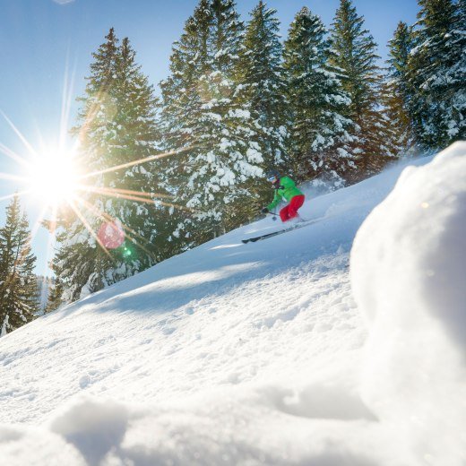 Skifahren im Skigebiet Spitzingsee, © Dietmar Denger