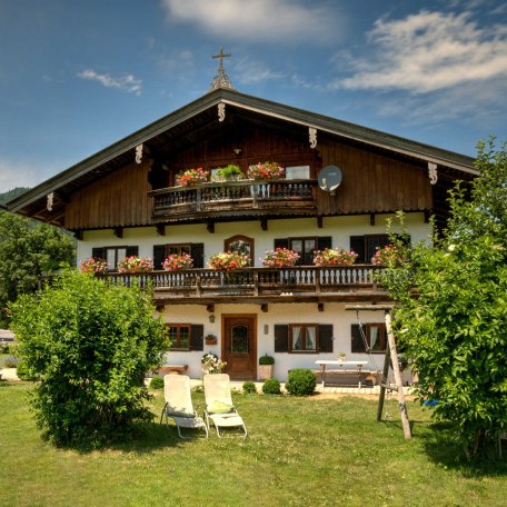 Ferienwohnung Fleischhackerhof - Hausansicht von Süden, © GERLIND SCHIELE PHOTOGRAPHY TEGERNSEE