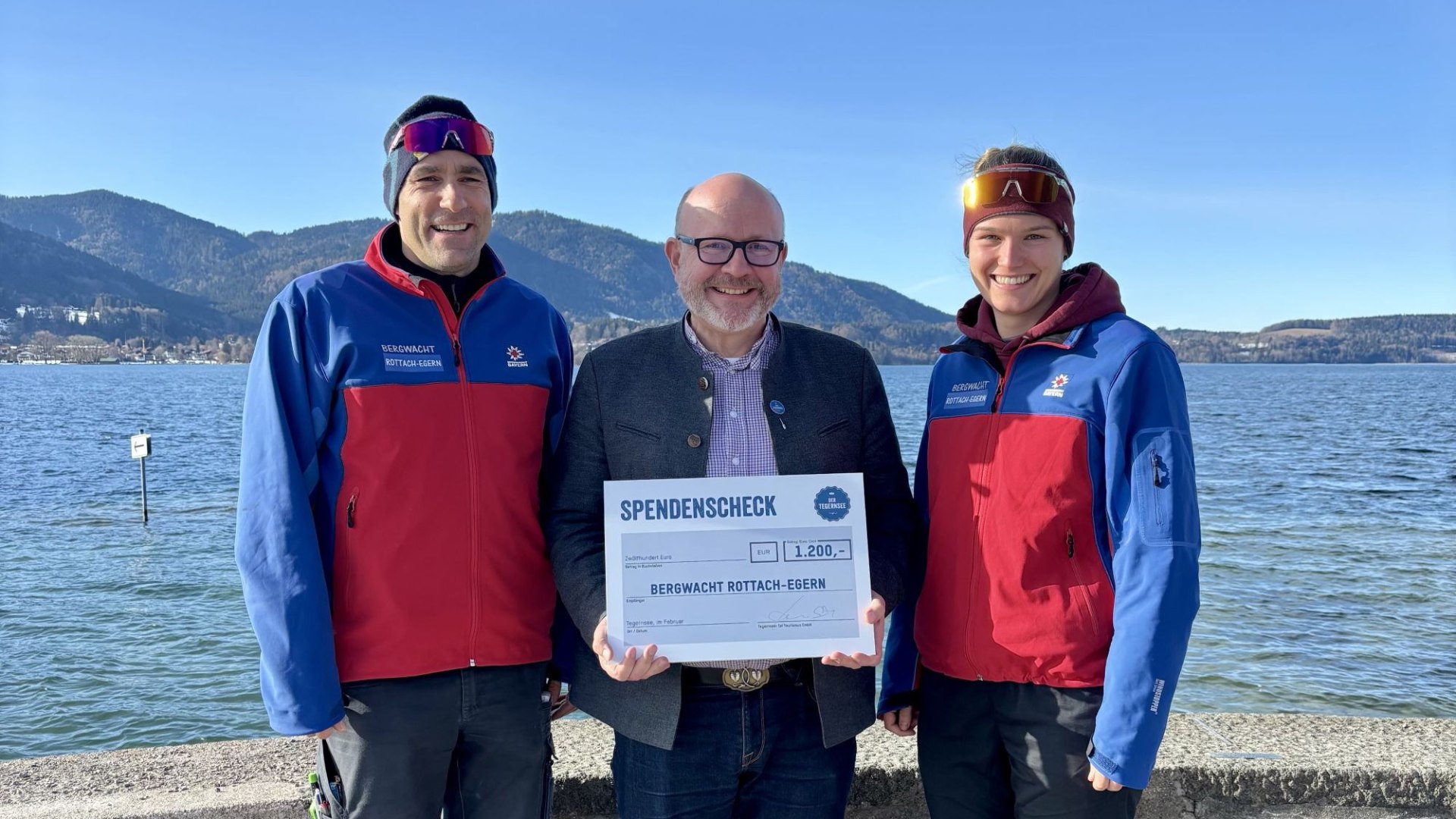 Spende Bergwacht, &copy; Der Tegernsee (Laura Schua)