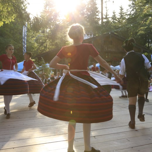 Tanz beim Waldfest in Tegernsee, © Egbert Krupp